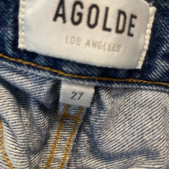 Agolde distressed 90’s pinch waist jeans - Picture 5 of 6